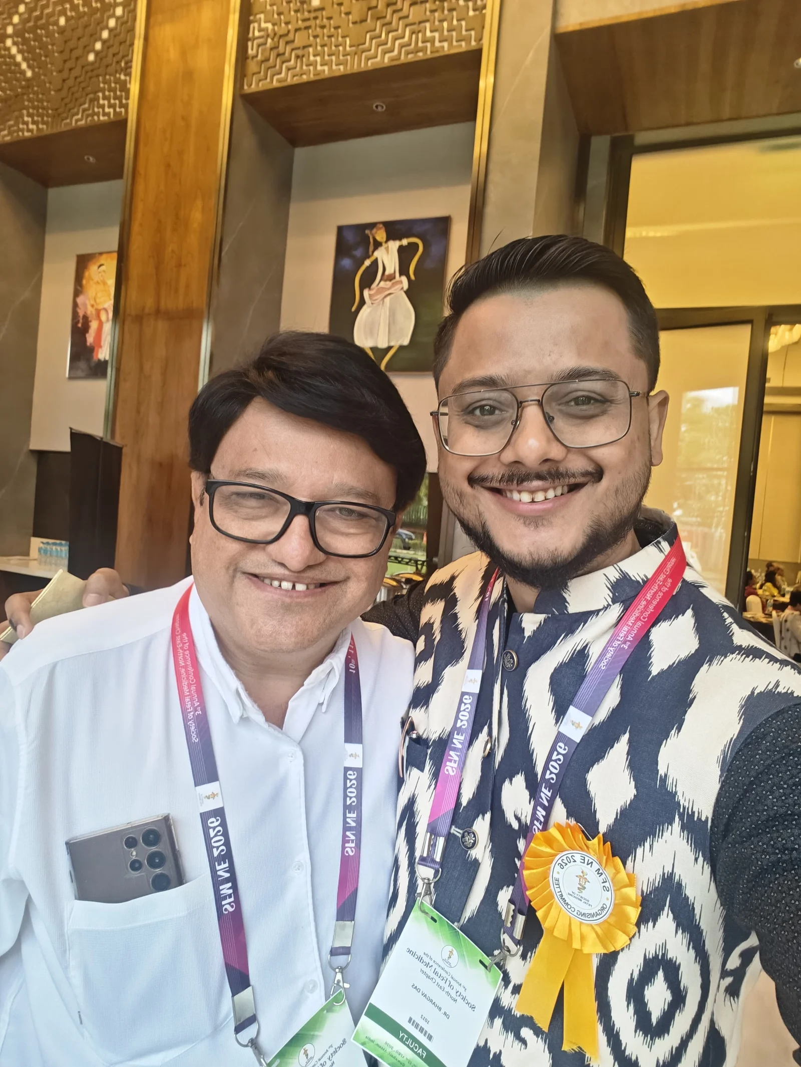 With Dr Bimal Sahani Sir