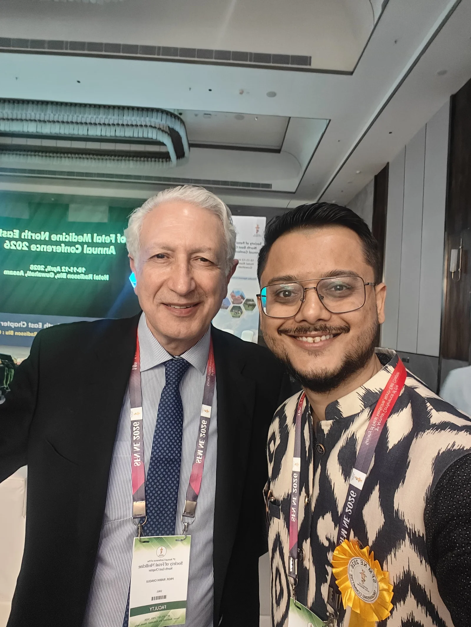 With Dr Rabih Chaoui